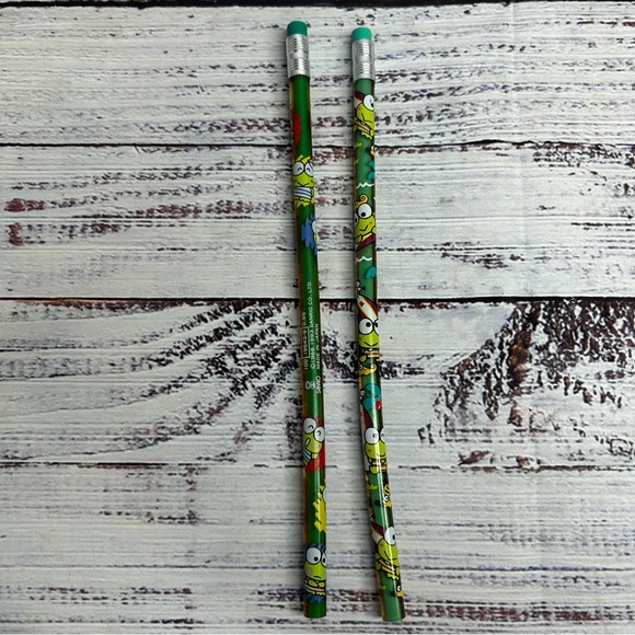 Vintage Sanrio Kero Keroppi Pencil Case With Extras PLEASE READ - Picture 7 of 11